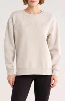Calvin Klein Puff Print Fleece Sweatshirt