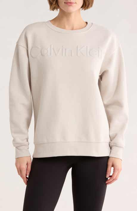 Calvin Klein Puff Print Fleece Sweatshirt
