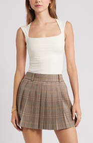 Open Edit Square Neck Tank