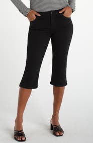 Liverpool Los Angeles Slit Hem Denim Capris