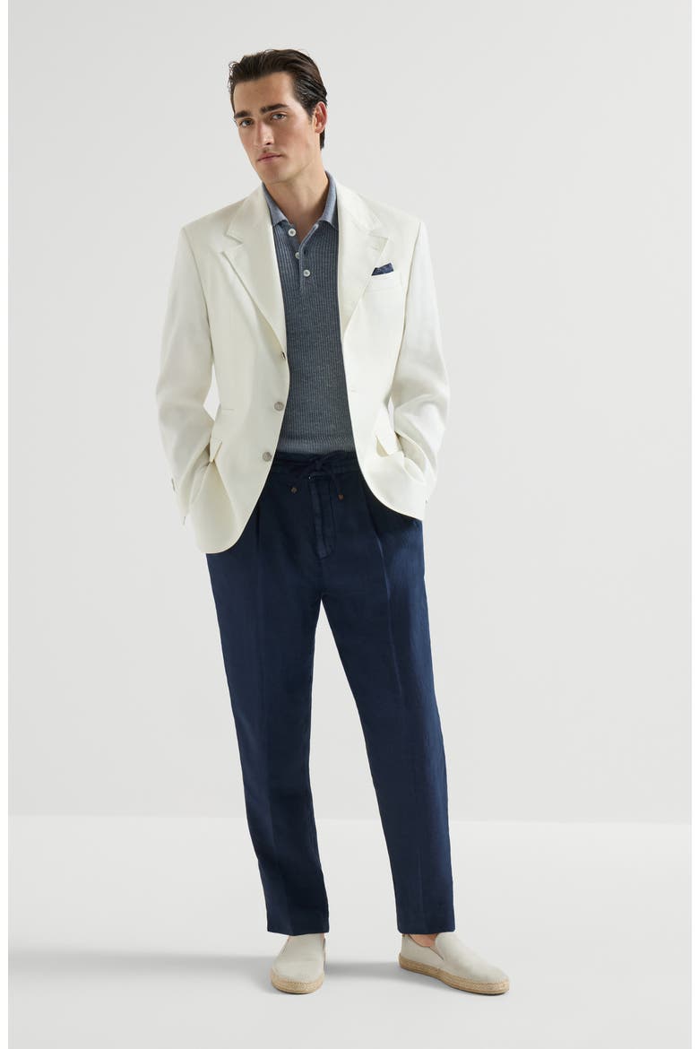 Trousers with drawstring, Alternate, color, Blue