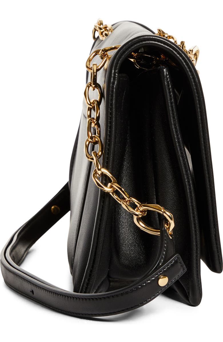 Valentino Garavani Small VLOGO Chain Leather Shoulder Bag, Alternate, color,
