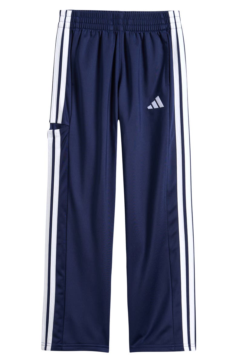 adidas Kids' 3-Stripes Tricot Track Pants, Main, color, Dark Blue