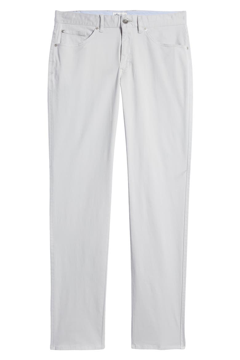 Ultimate 5-Pocket Straight Leg Sateen Pants, Alternate, color, LIGHT GREY