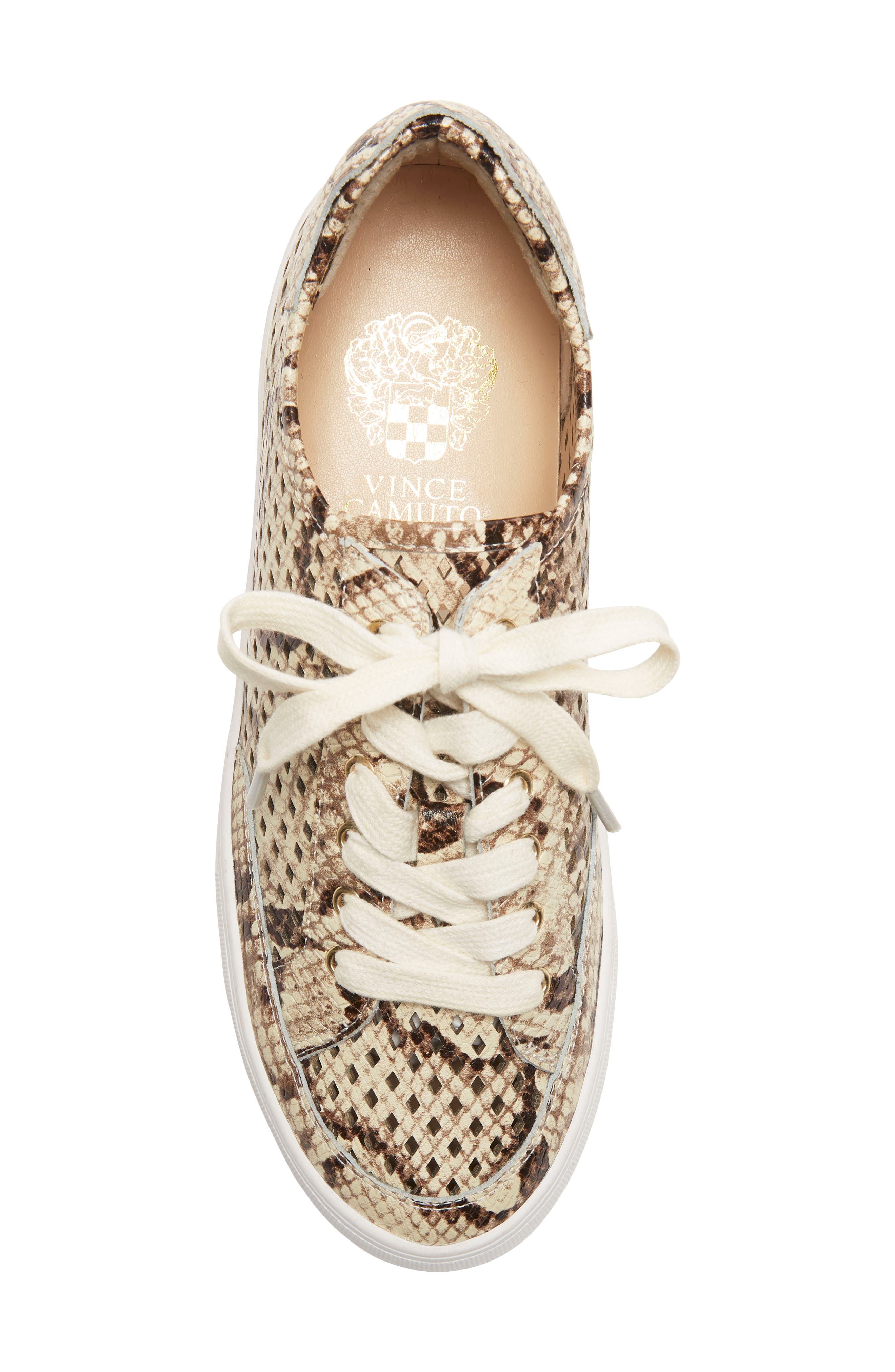 Karshey Platform Sneaker, Alternate, color, OATMEAL MULTI