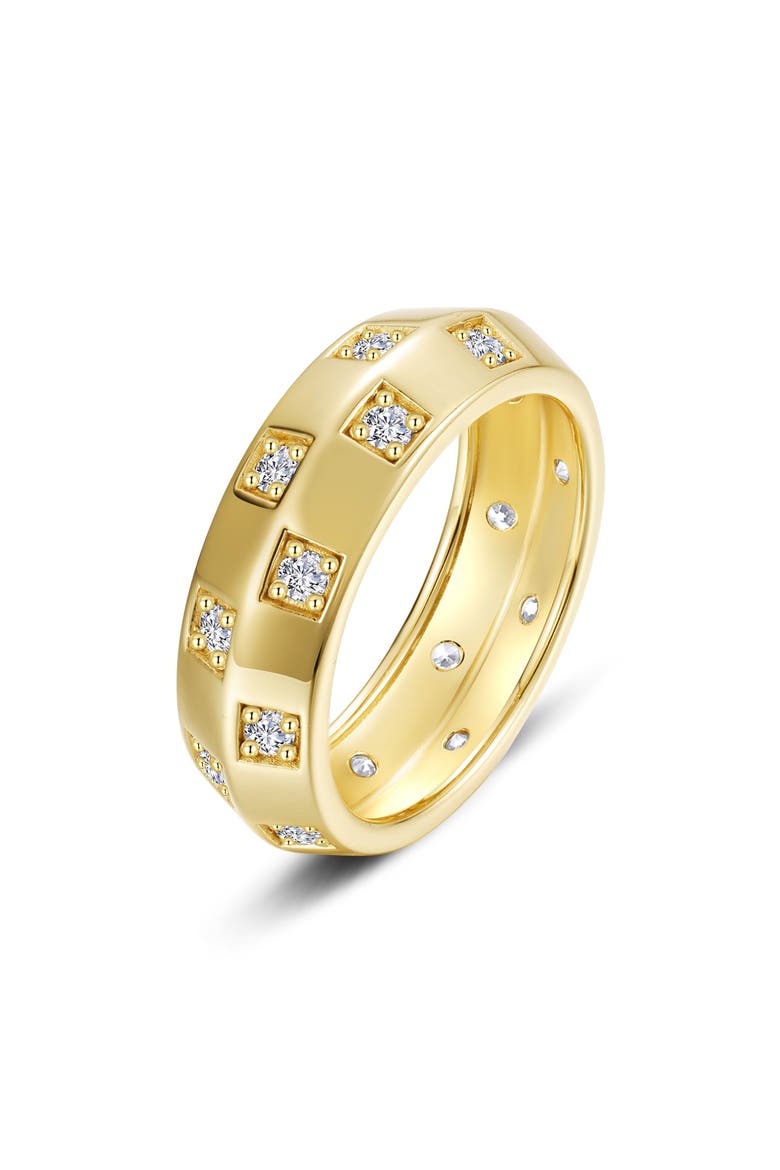 Barrel Beat Band Ring, Main, color, WHITE/ GOLD