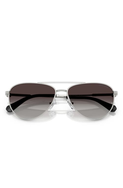SWAROVSKI SWAROVSKI 59MM PILOT SUNGLASSES