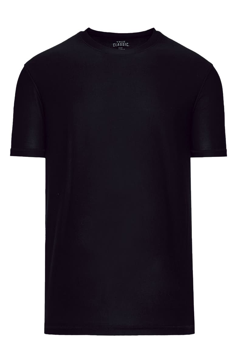 True Classic Active Trim Fit Performance T-Shirt, Alternate, color, Black