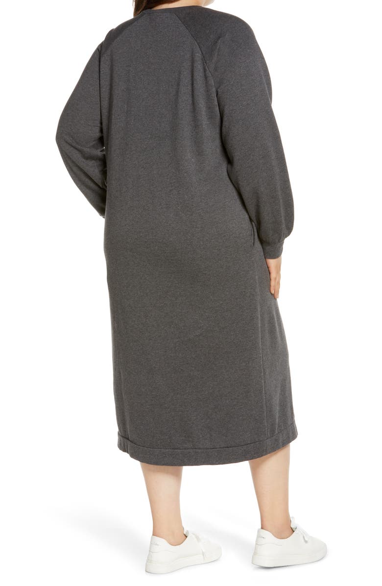 Treasure & Bond Sweatshirt Midi Dress, Alternate, color,