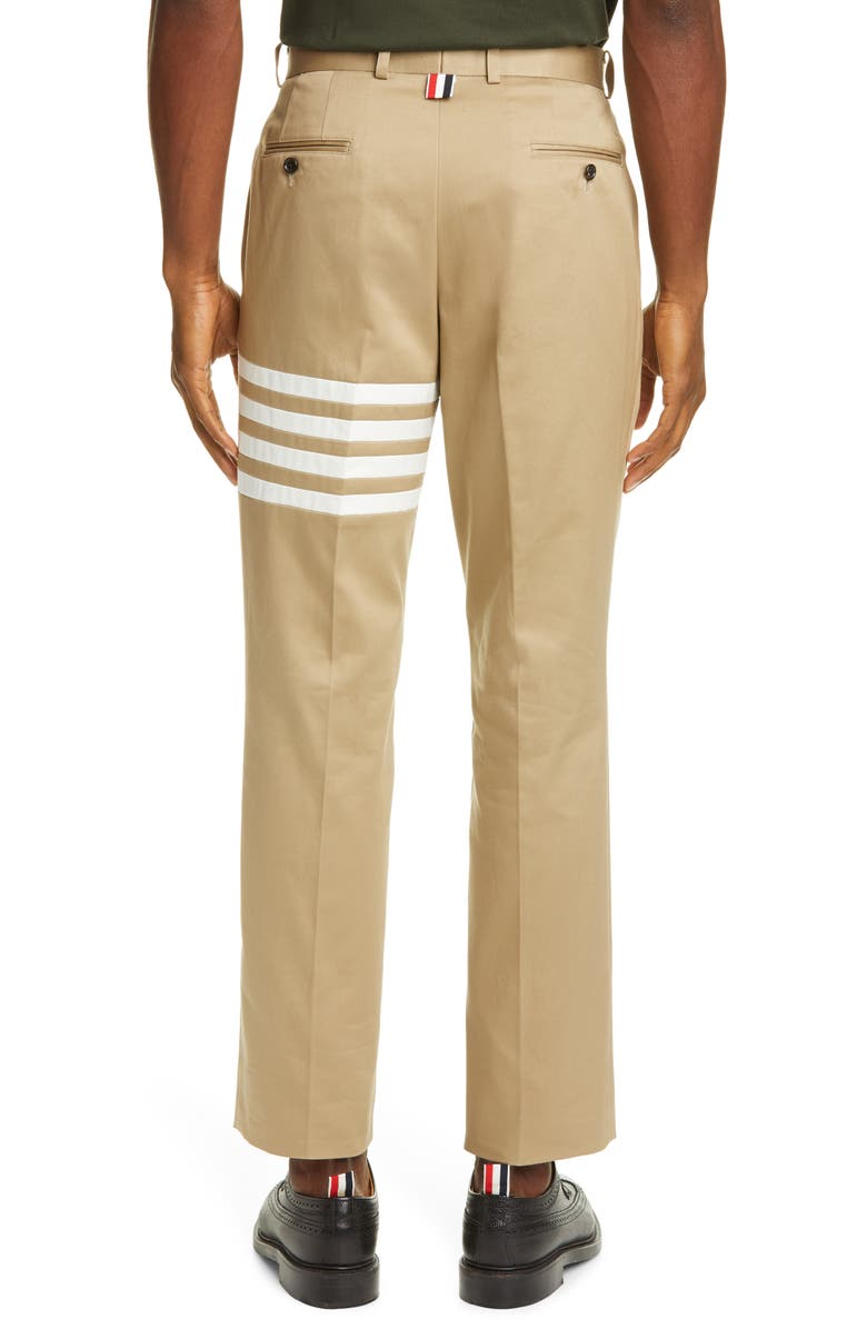 Thom Browne Unconstructed Chino Dress Pants, Alternate, color,
