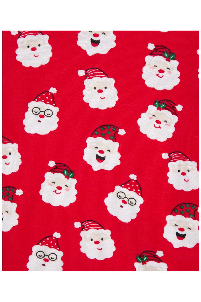 Kids' Santa 2-Piece Pajamas, Alternate, color, RED