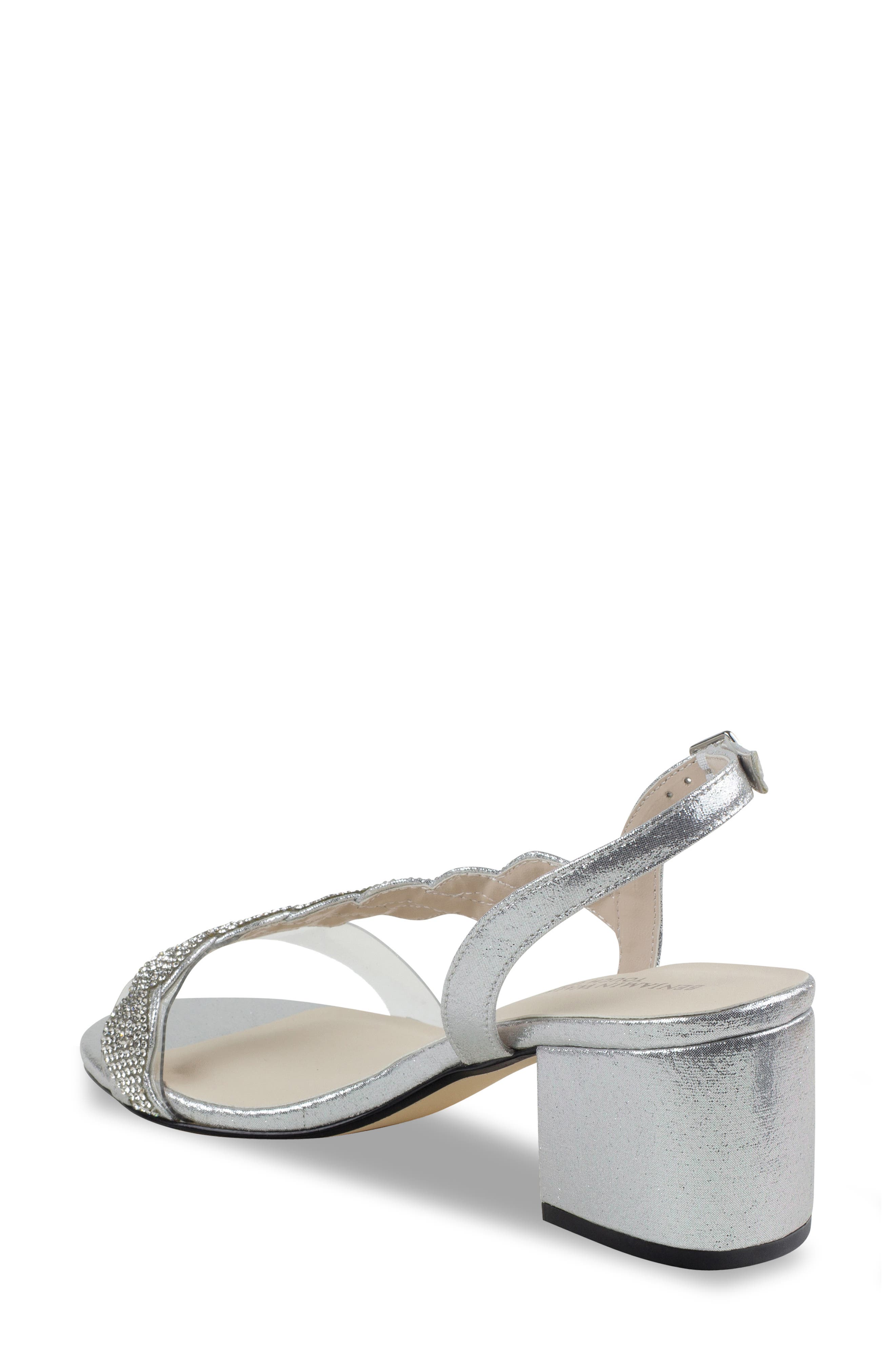 Ruby Slingback Sandal, Alternate, color, SILVER