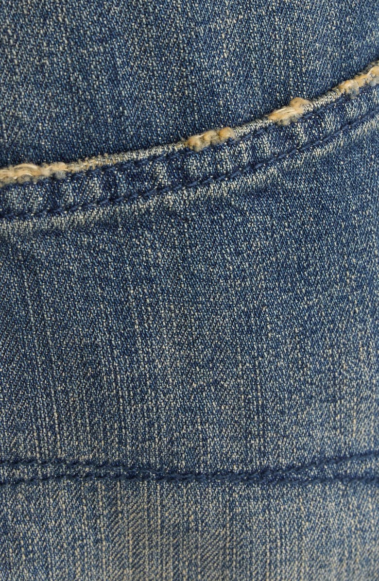 Balenciaga Relaxed Fit Jeans, Alternate, color, Navy/ Green/ Yellow