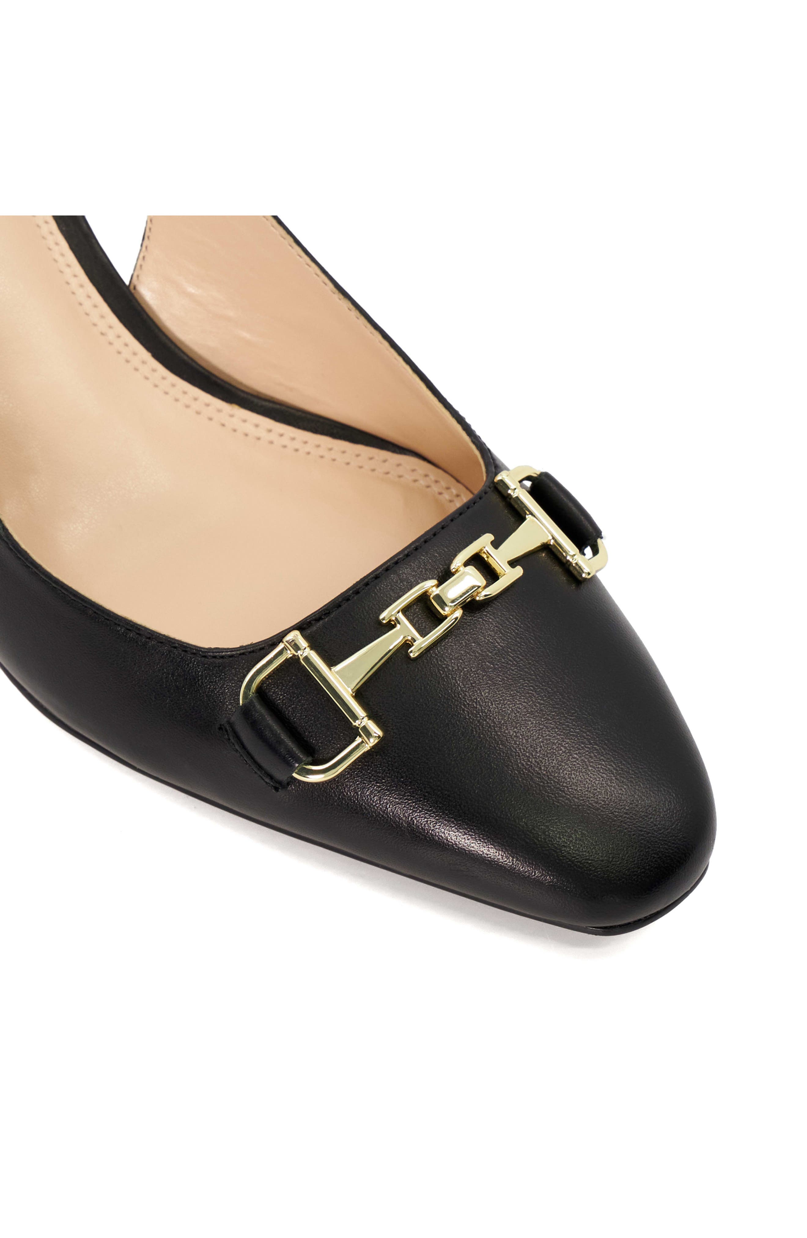 Dune London Detailed Slingback Pump, Alternate, color, 