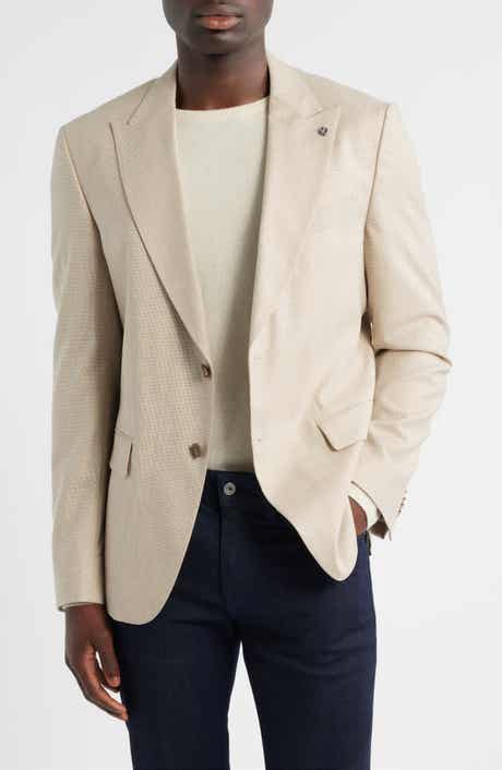 BOSS Hutson Slim Fit Stretch Wool Blend Sport Coat