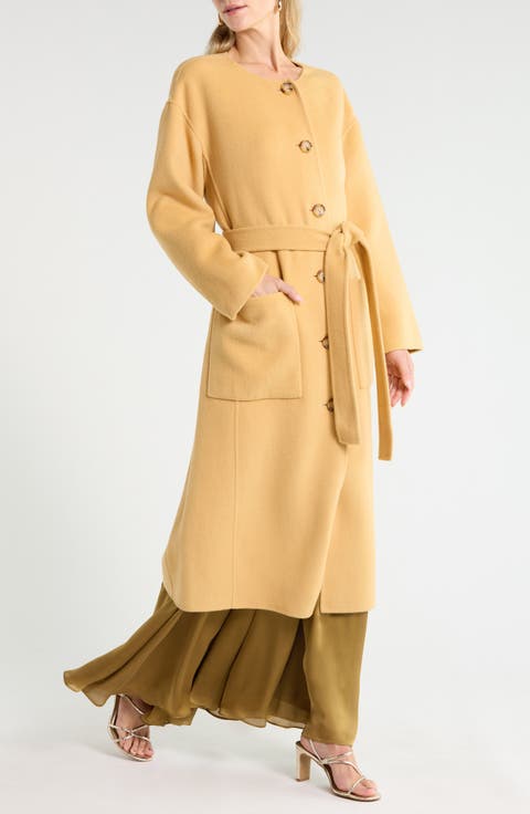 Fernanda Double Face Wool Blend Coat