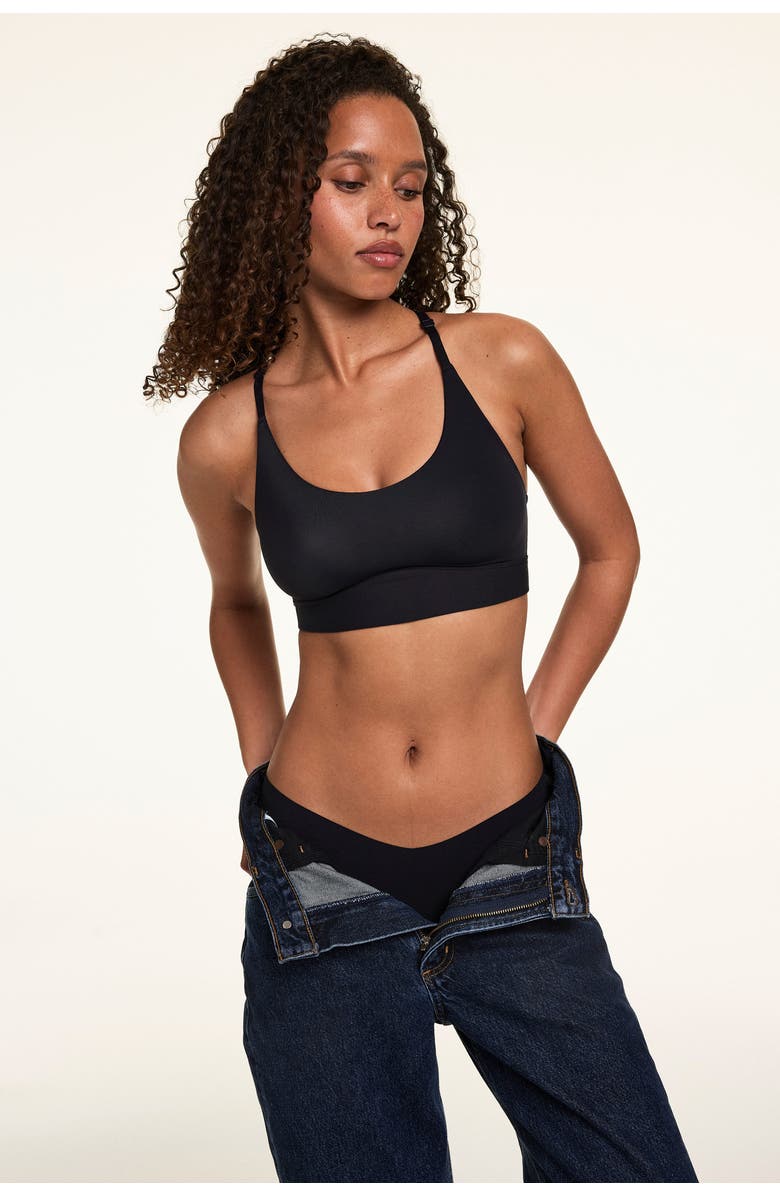 Harper Wilde Bliss Racerback Bralette, Alternate, color, Black