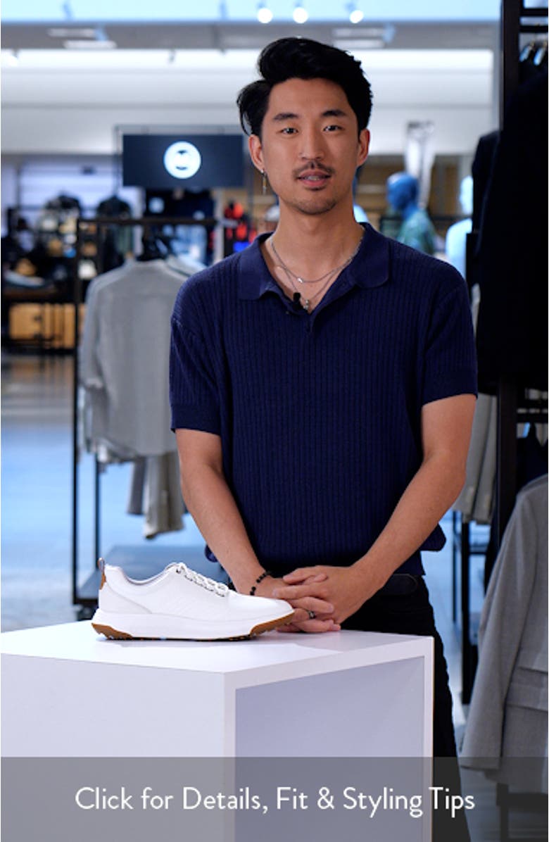 Amherst GL1 Sport Hybrid Waterproof Golf Sneaker, sales video thumbnail