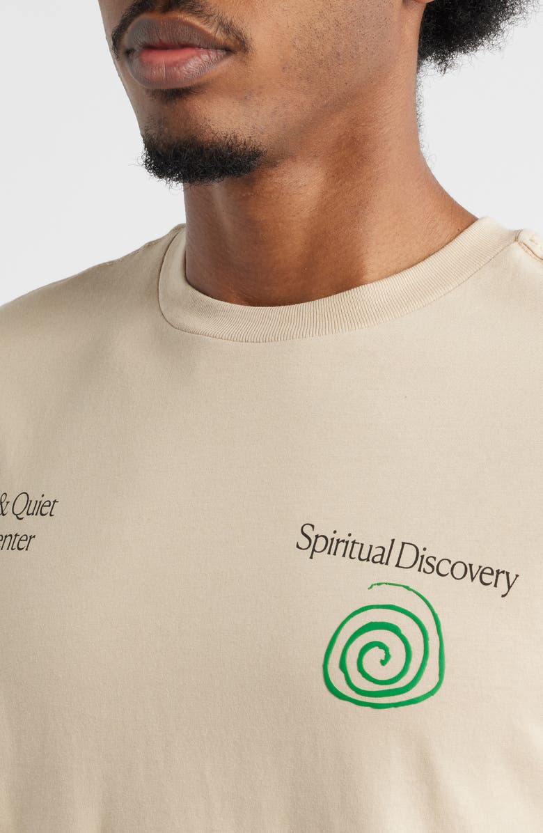 Museum of Peace & Quiet Spiritual Discovery T-Shirt, Alternate, color, Taupe