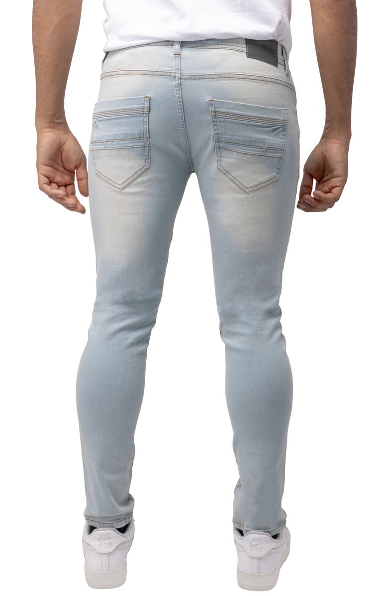 XRAY Skinny Jeans, Alternate, color, Light Blue