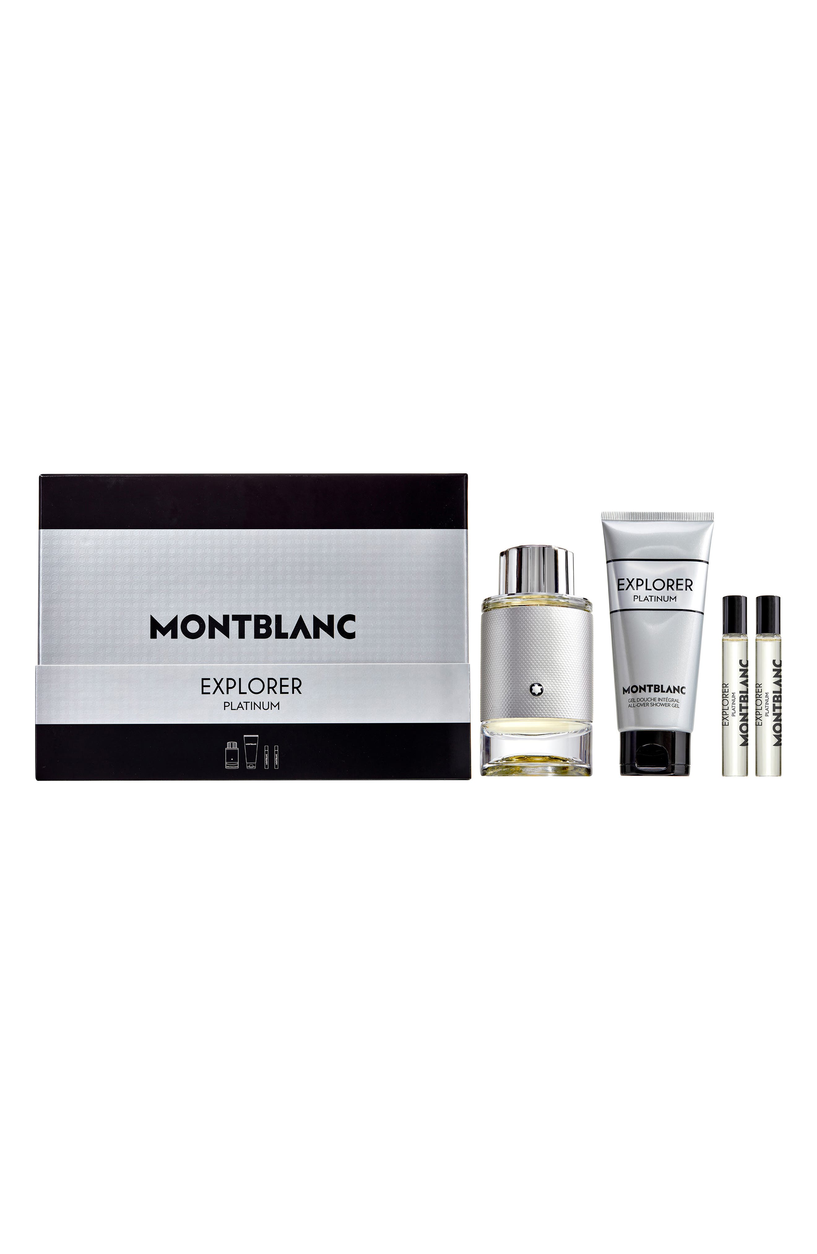 Montblanc Explorer Platinum Eau de Parfum 4-Piece Set (Men