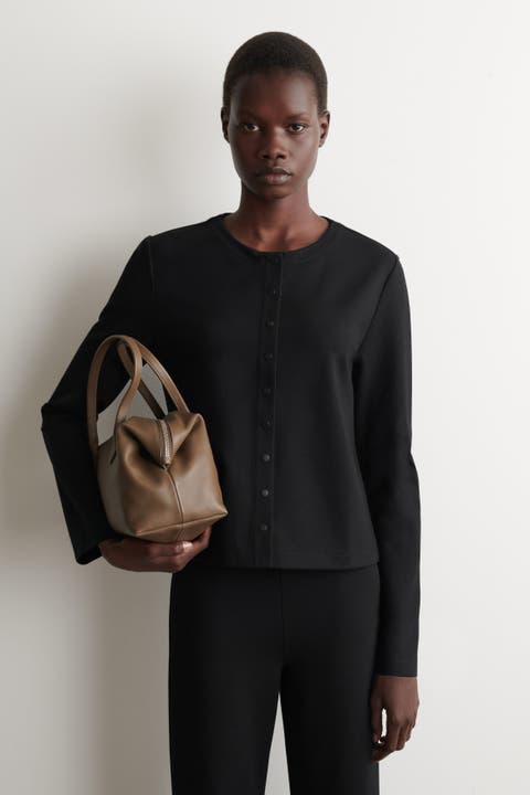 Minimal Jersey Cardigan