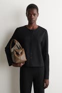 COS Minimal Jersey Cardigan