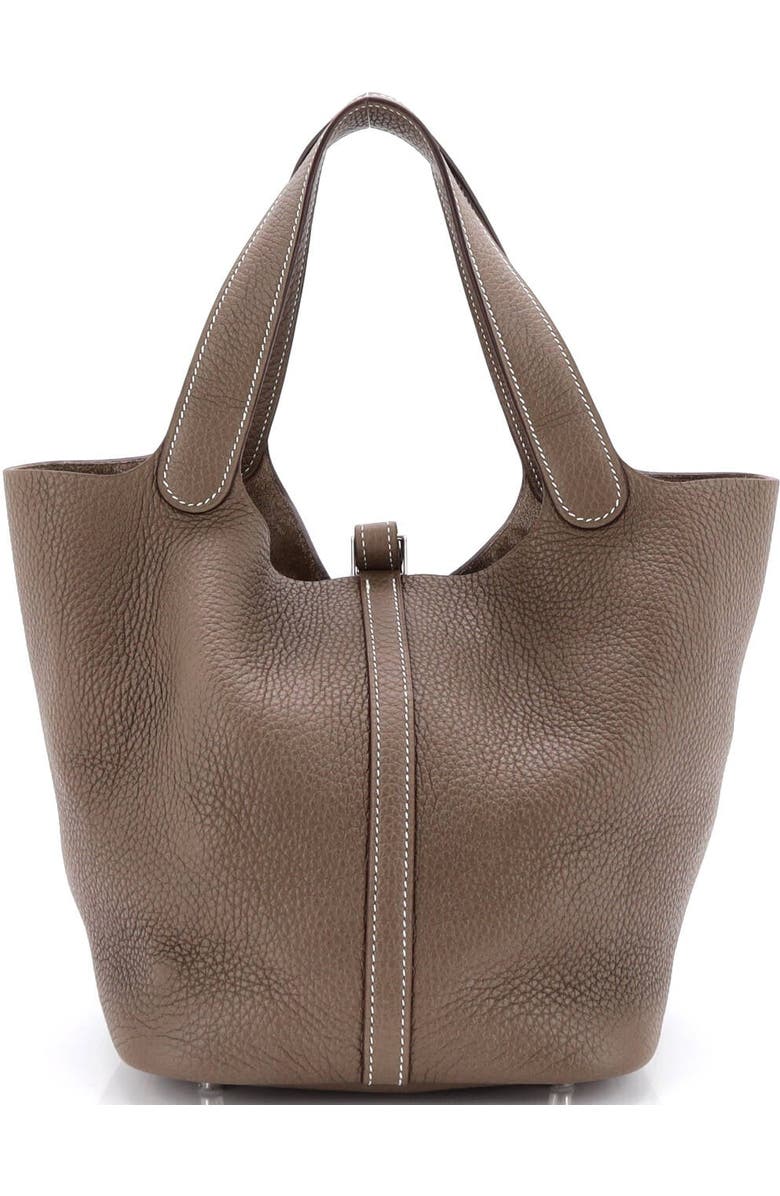 Pre-Owned Hermes Picotin Lock Bag Clemence MM, Alternate, color,