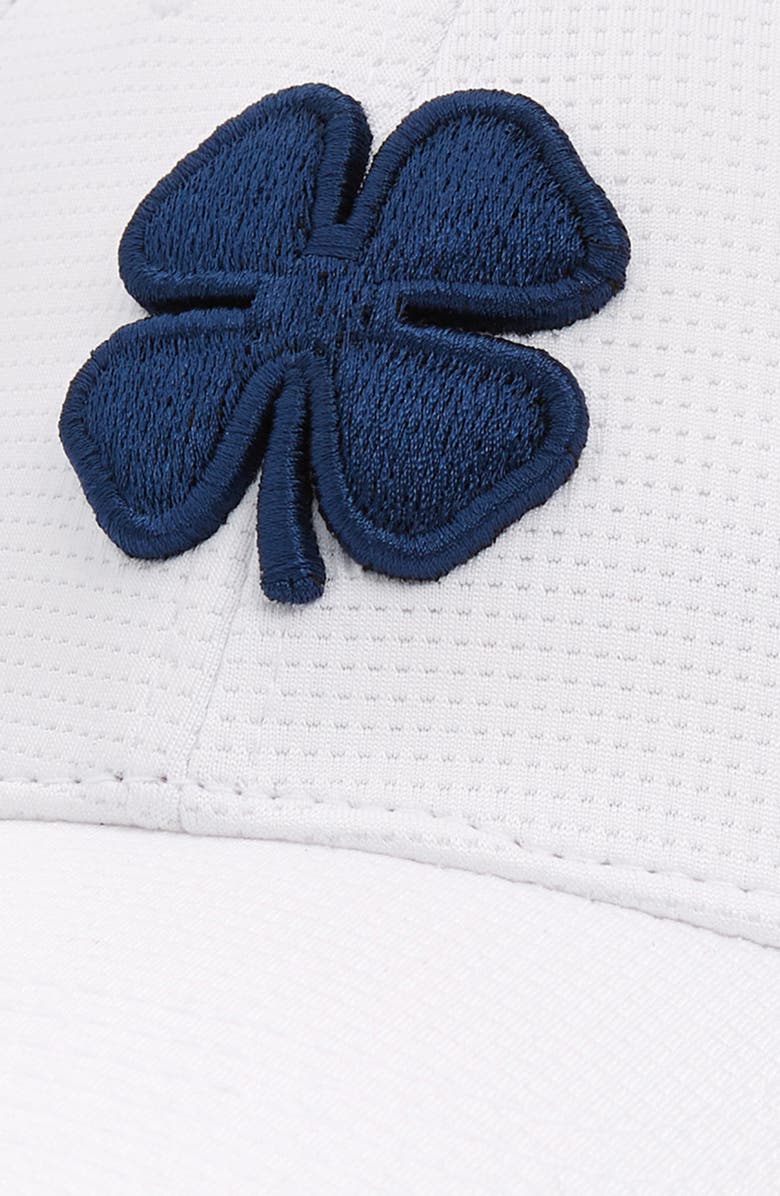 Black Clover Iron x Sapphire Fitted Baseball Cap, Alternate, color,