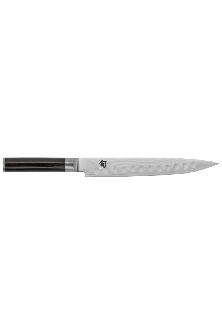 Classic Hollow Ground Slicing Knife, 9 inch, Main, color, BLACK