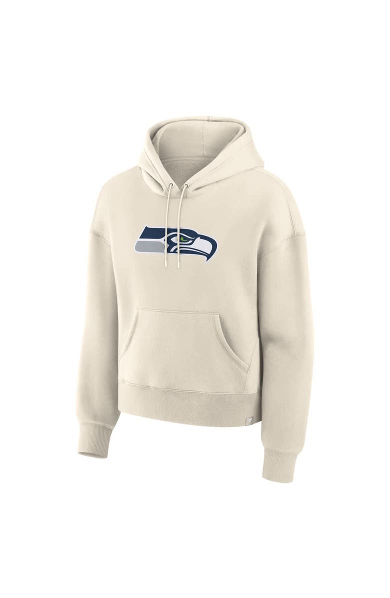 FANATICS Women's Fanatics Cream Seattle Seahawks Dove Legacy Pullover Hoodie, Alternate, color, Cream
