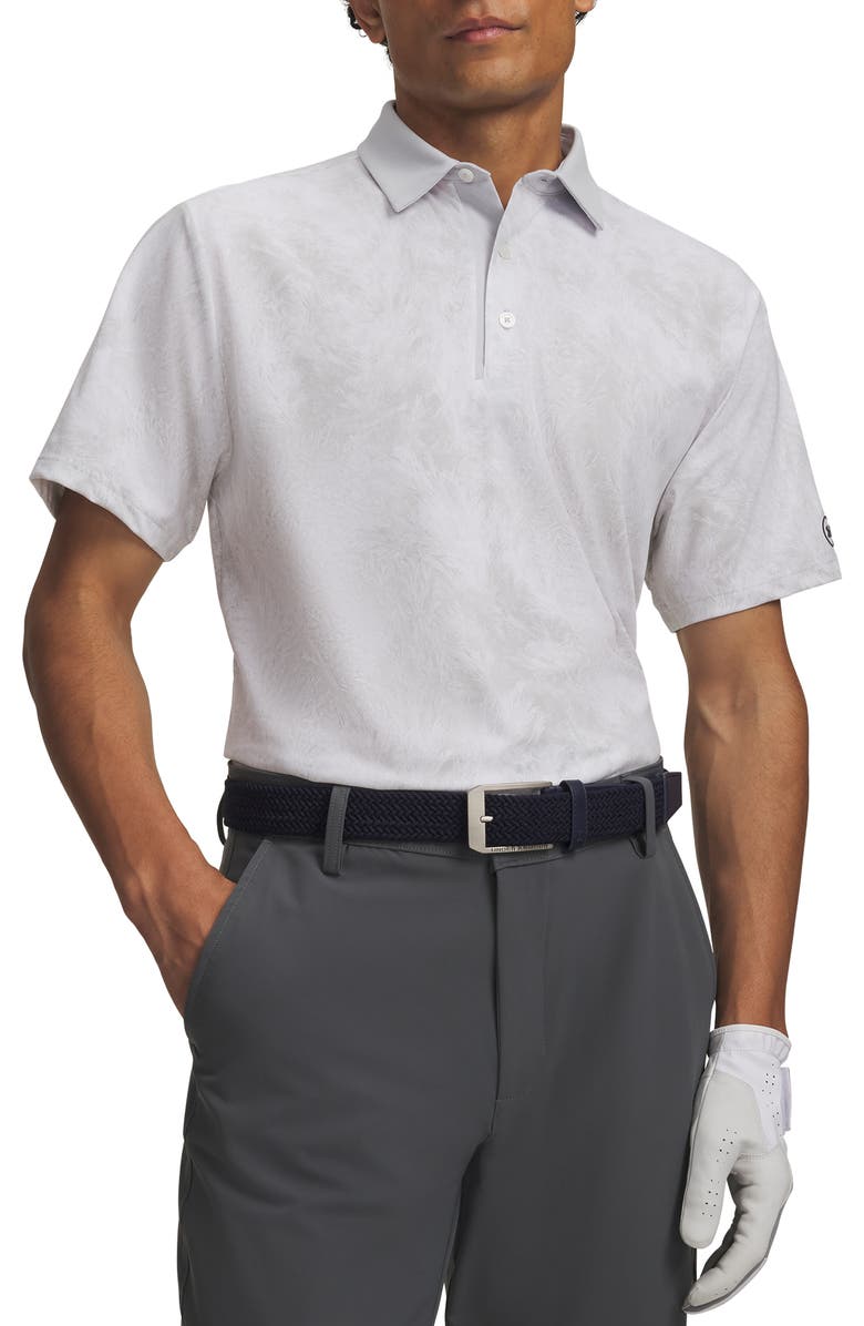 Under Armour UA ArmourDry Performance Golf Polo, Main, color, Halo Gray
