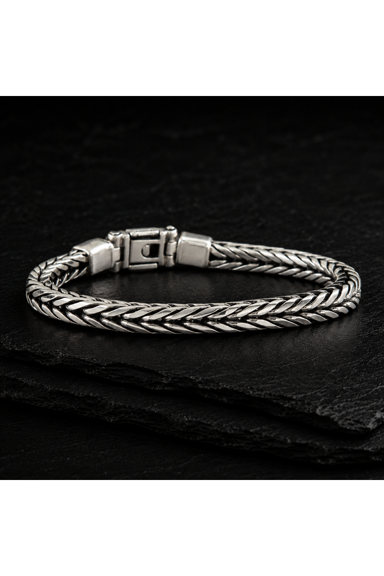 Espiga Silver Bracelet, Alternate, color, Sterling Silver