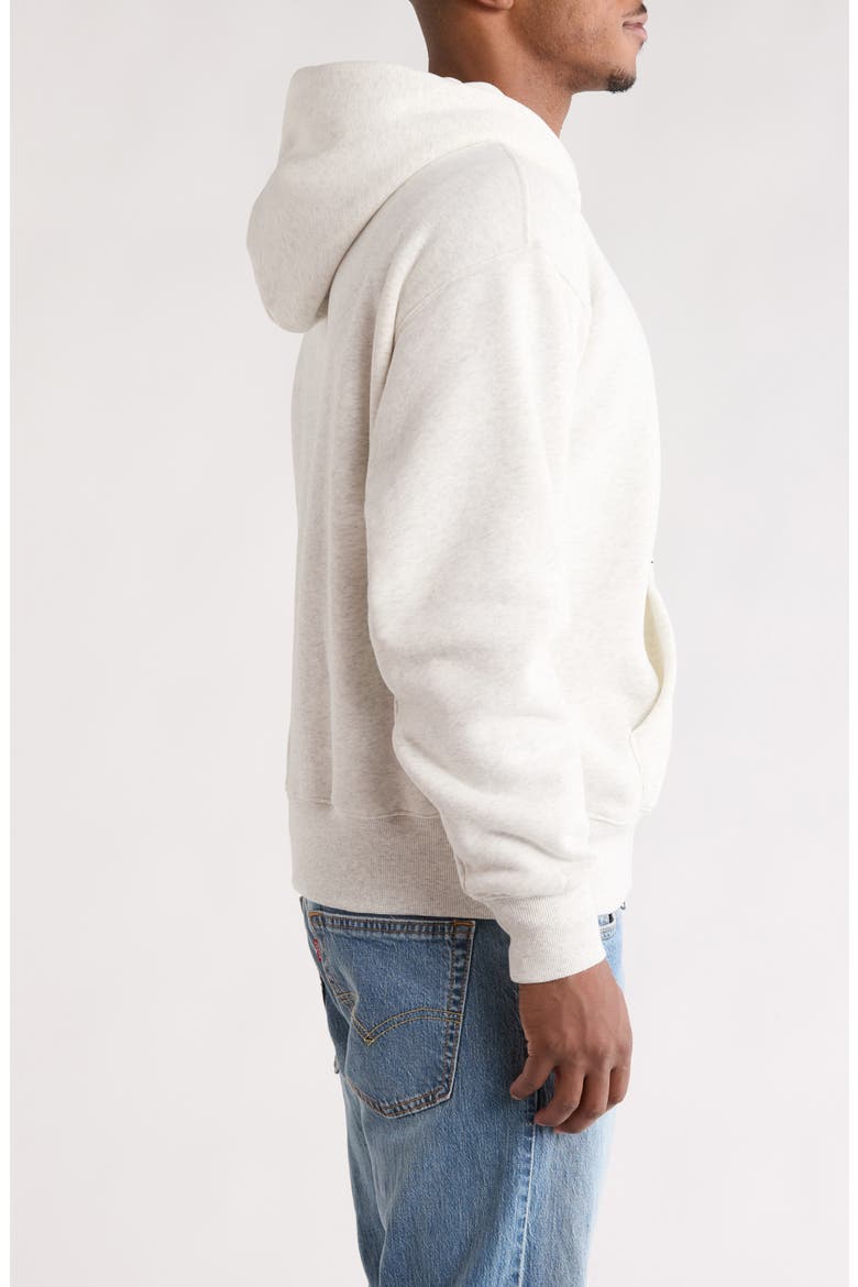 Impact Zip Graphic Hoodie, Alternate, color, OATMEAL