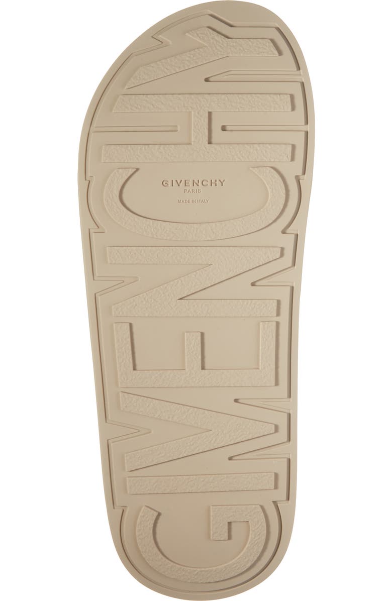 Givenchy Label Molded Slide Sandal, Alternate, color,