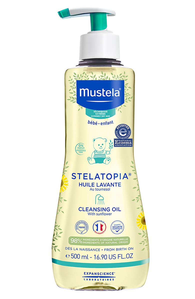 Mustela<sup>®</sup> Cleansing Oil, Main, color, 