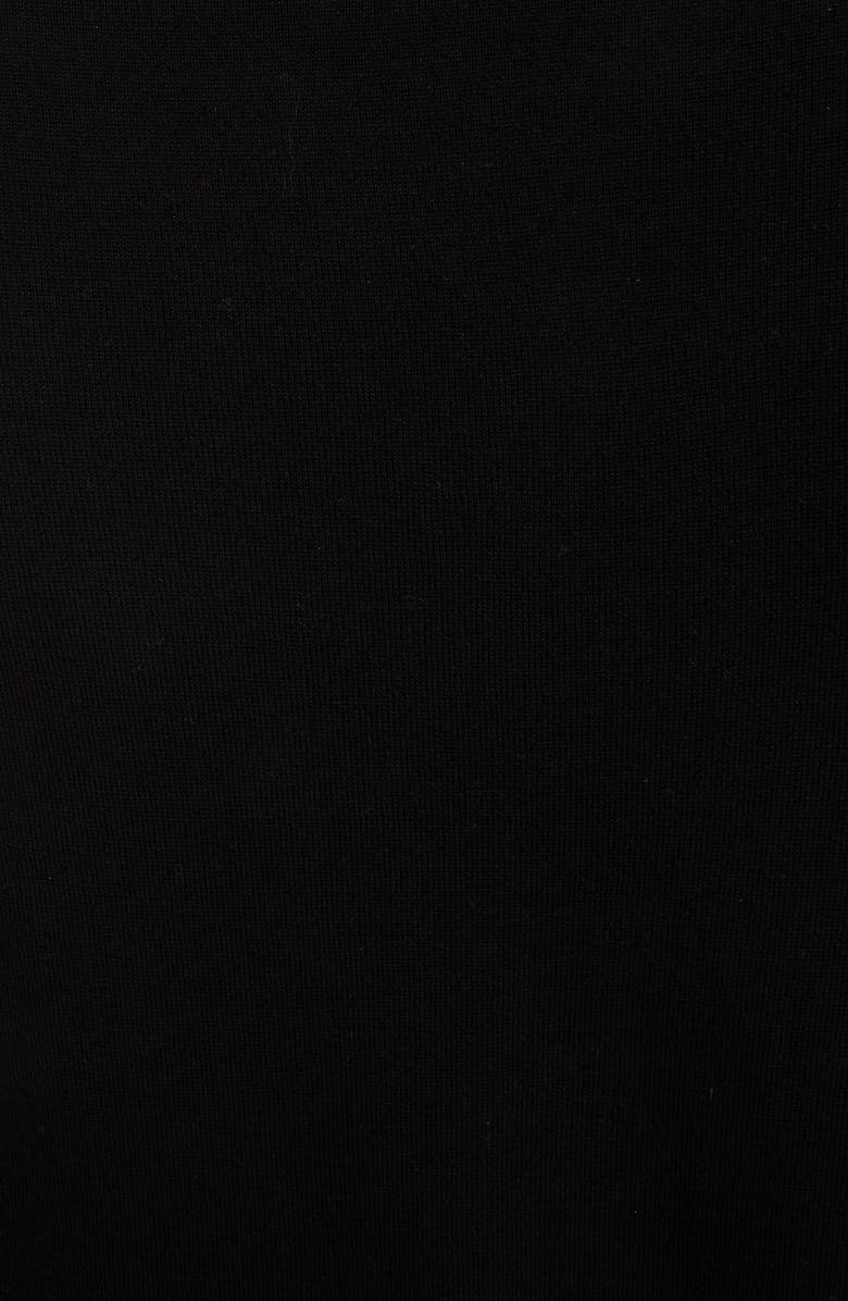 Chloé Scalloped Placket Wool Blend Cardigan, Alternate, color, 