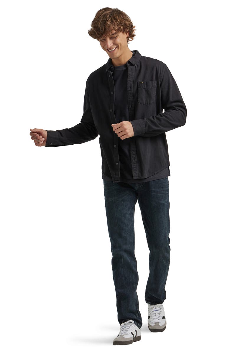 Lee Cotton Button-Down Shirt, Alternate, color,