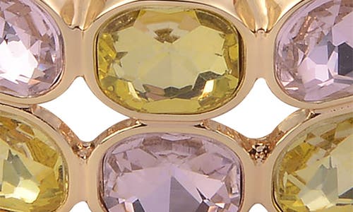 Laundry By Shelli Segal Faceted Crystal Stretch Bracelet