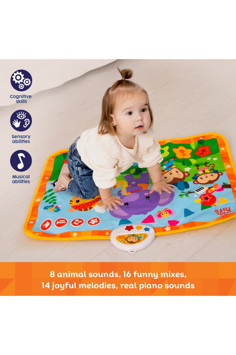 Music Activity Floor Pad, Alternate, color, Multicolored