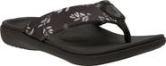 Revitalign Dahlia Botanical Orthotic Flip Flop