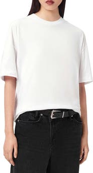 AllSaints Fuse Etta Oversize Appliqué Cotton Graphic T-Shirt