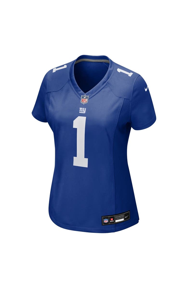Nike Women's Nike Malik Nabers  Royal New York Giants Game Jersey, Alternate, color, Royal