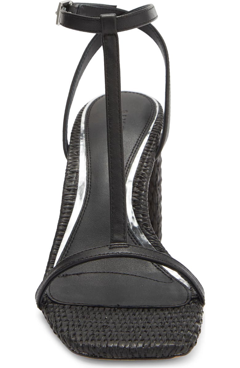 PAIGE Barrett Sandal, Alternate, color, Black