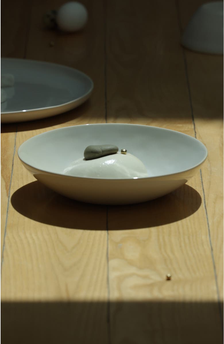 Fable Home Pasta Bowls, Alternate, color, Pearl White