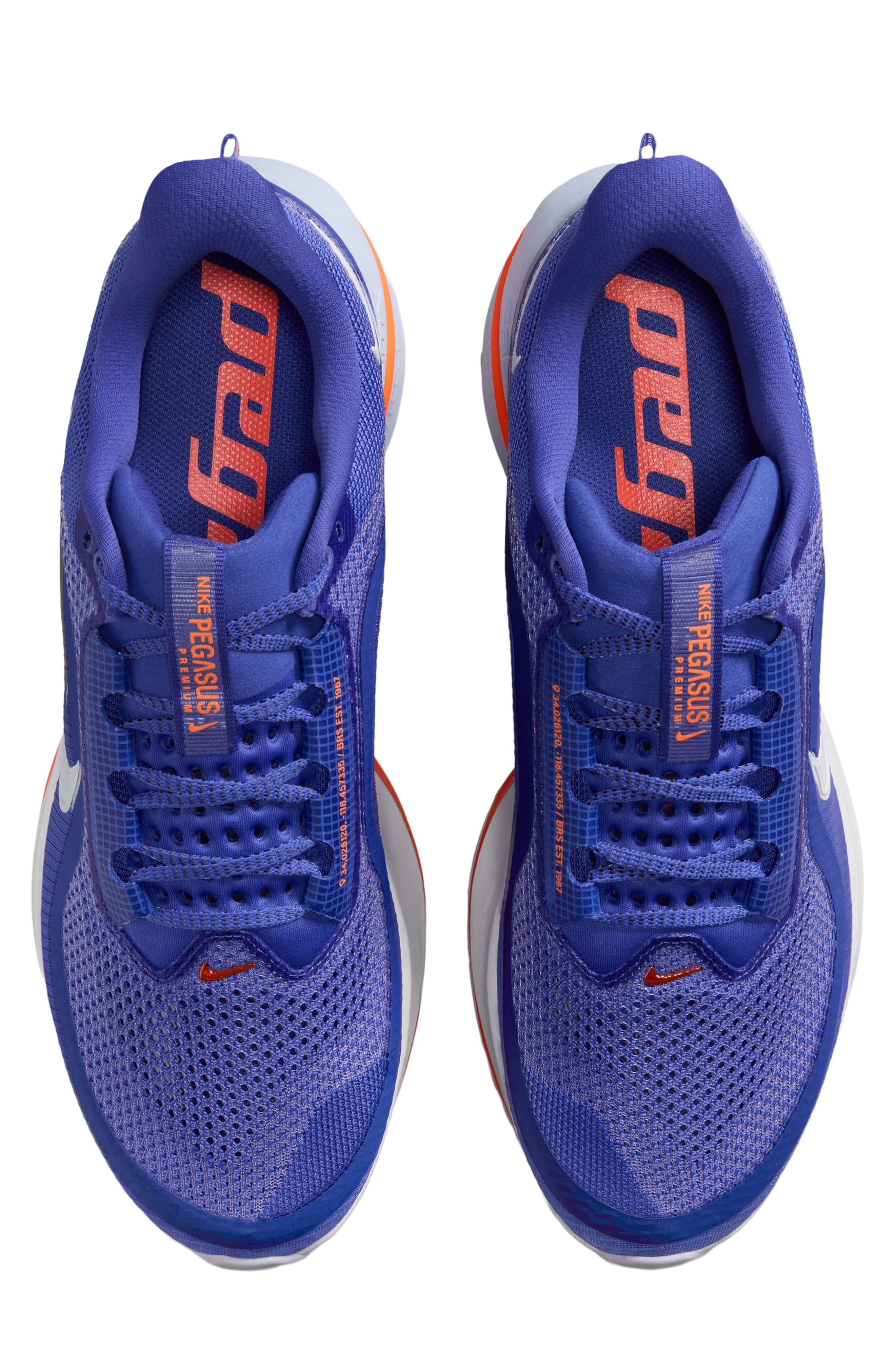 Air Zoom Pegasus Premium Running Shoe, Alternate, color, LAPIS/WHITE