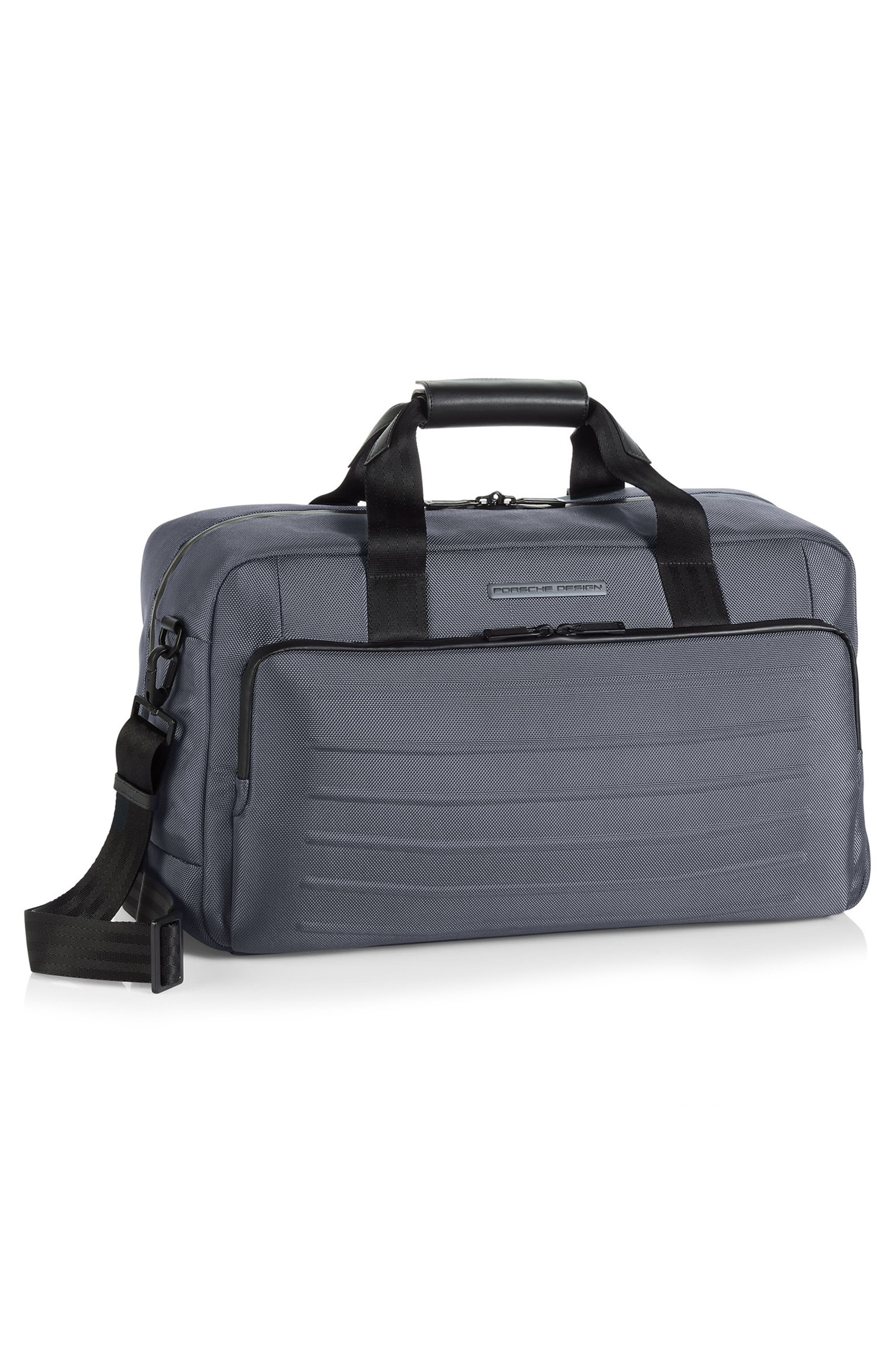 Porsche Design Roadster Pro Water Repellent Weekend Bag, Alternate, color, Anthracite