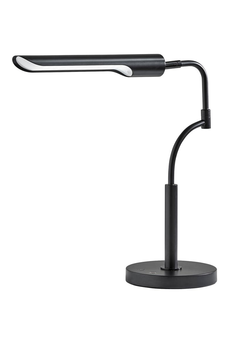 Zane LED Desk Lamp, Main, color, BLACK
