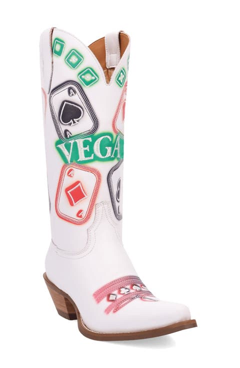 Vegas Embroidered Western Boot (Women)