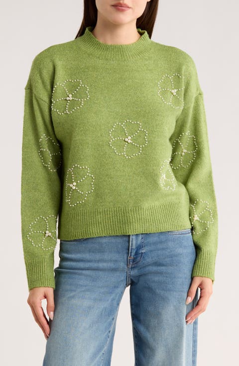 Clara Mock Neck Sweater